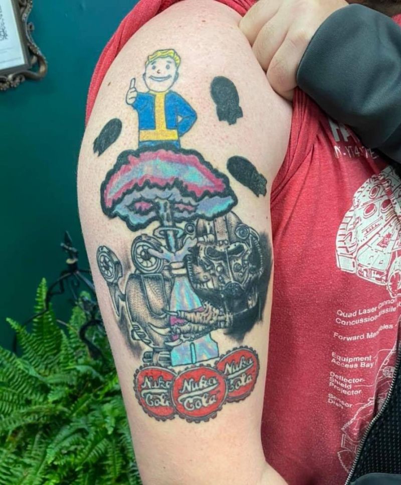 30 Unique Fallout Tattoos You Must Love