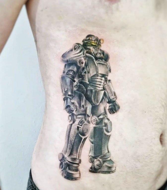 30 Unique Fallout Tattoos You Must Love