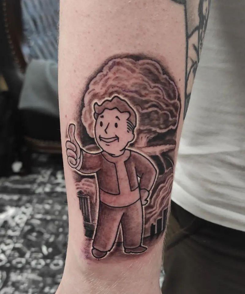 30 Unique Fallout Tattoos You Must Love