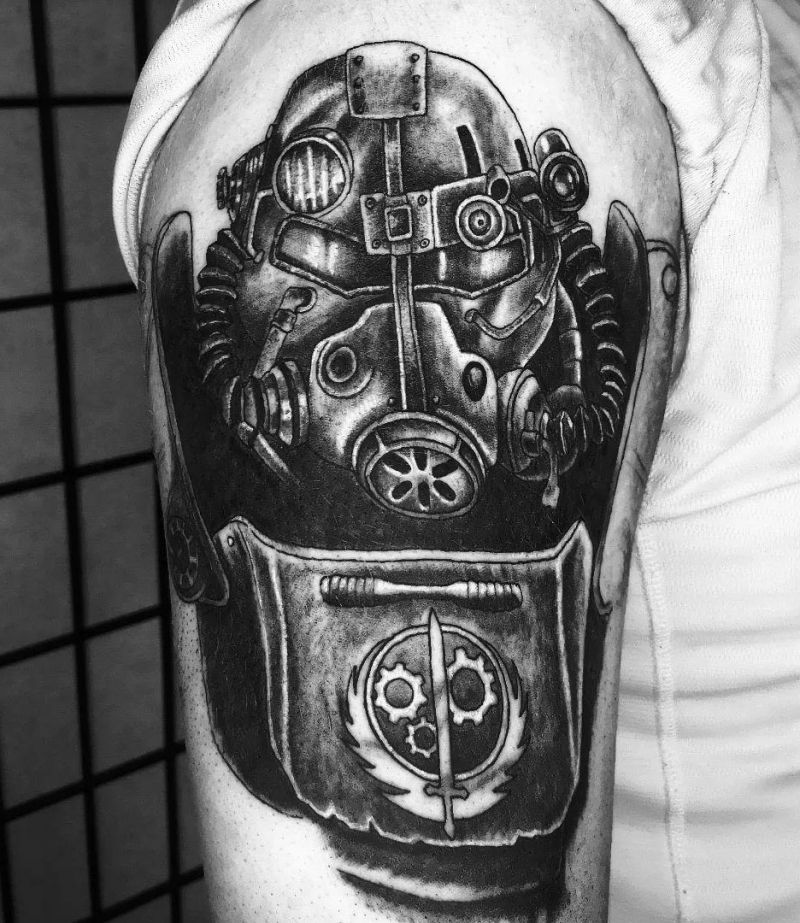 30 Unique Fallout Tattoos You Must Love