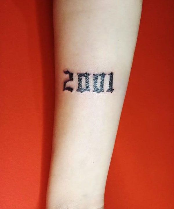 20 Unique 2001 Tattoos for Your Inspiration