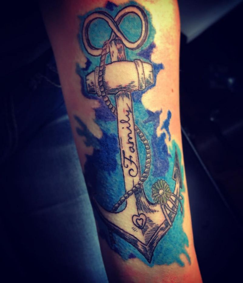 5 Elegant Family Anchor Tattoos You Must Love