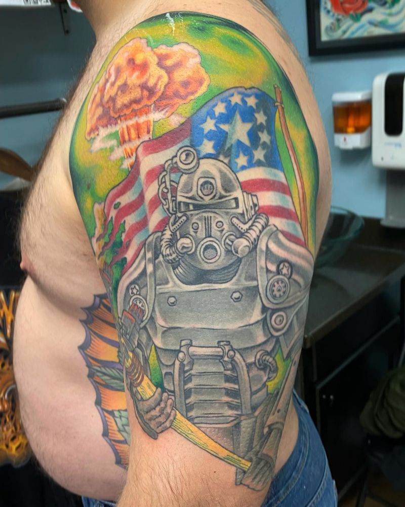 30 Unique Fallout Tattoos You Must Love