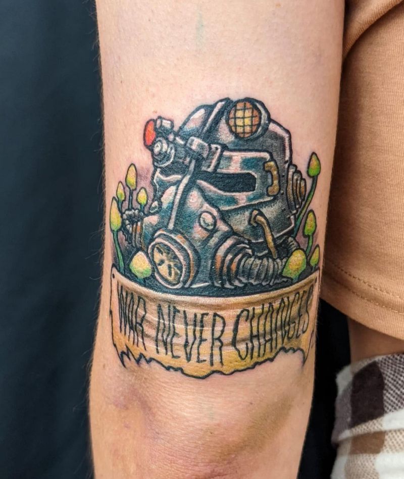 30 Unique Fallout Tattoos You Must Love