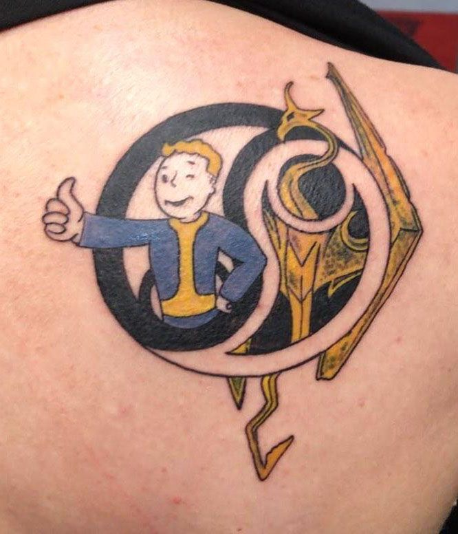 30 Unique Fallout Tattoos You Must Love