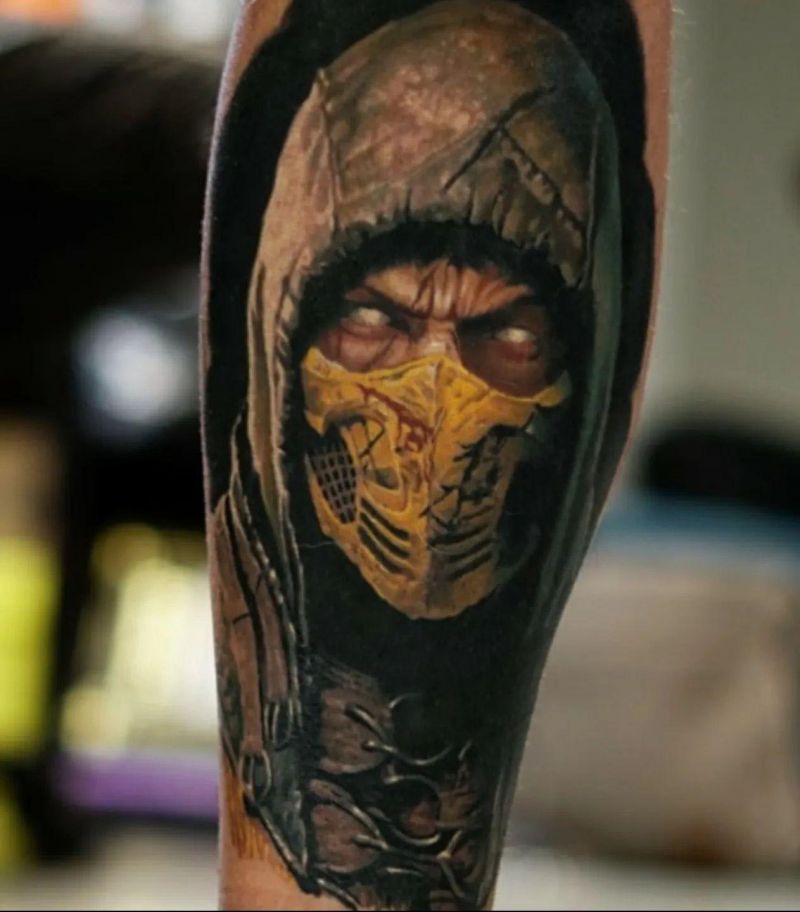 30 Cool Mortal Kombat Tattoos for Your Inspiration