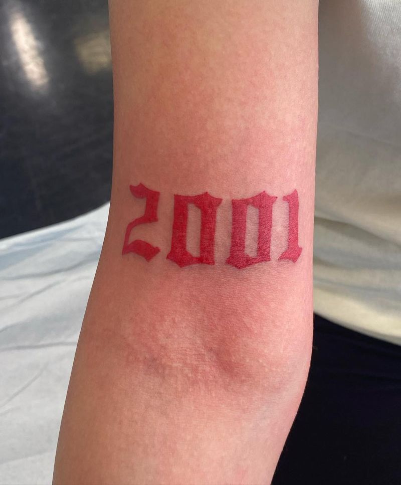 20 Unique 2001 Tattoos for Your Inspiration