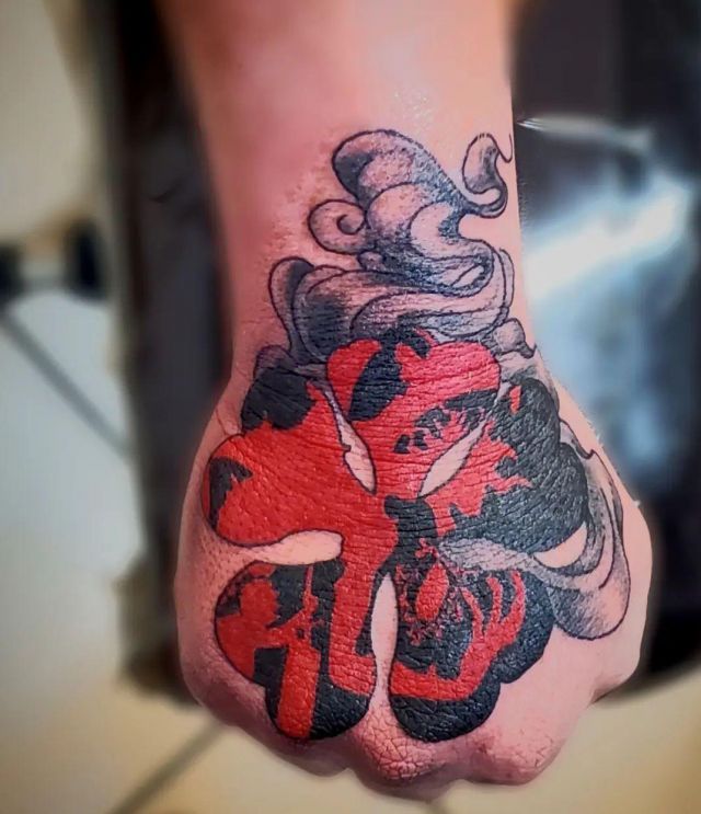 Fist Black Clover Tattoo