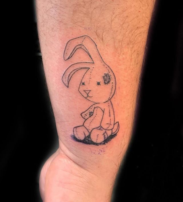 Pitiful Velveteen Rabbit Tattoo on Wrist