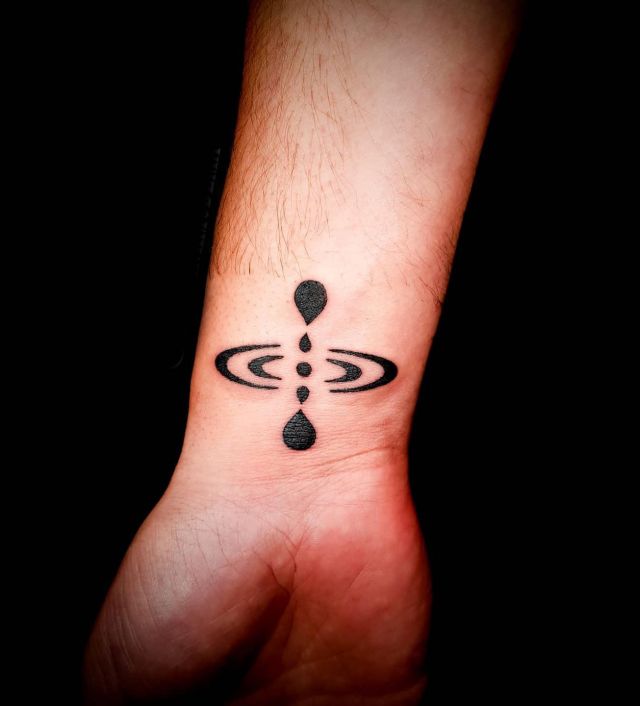 Elegant Mindfulness Tattoo On Wrist