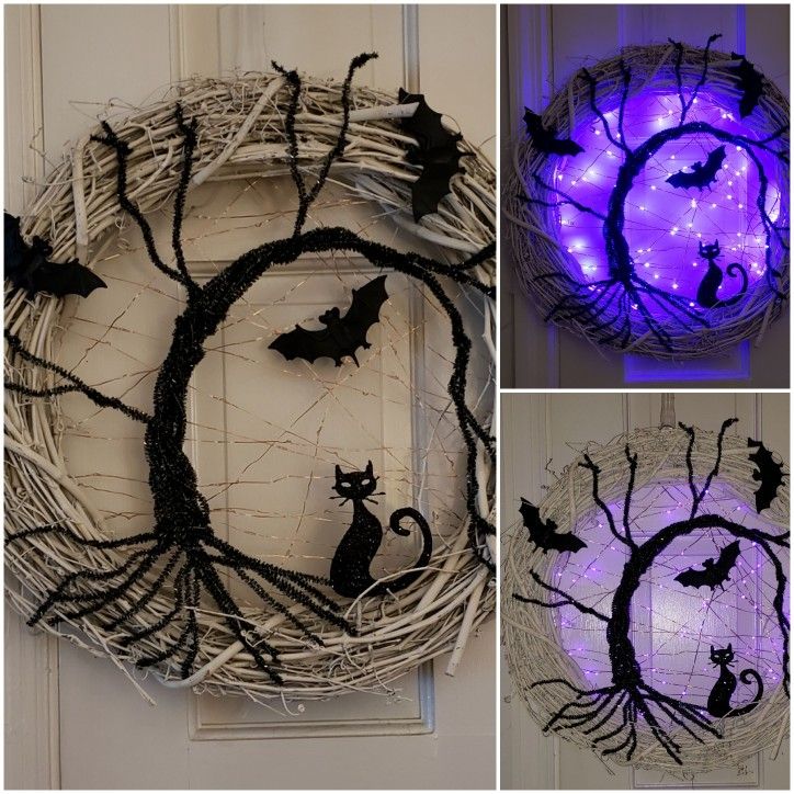 37 Spooky DIY Halloween Wreaths For Your Front Door