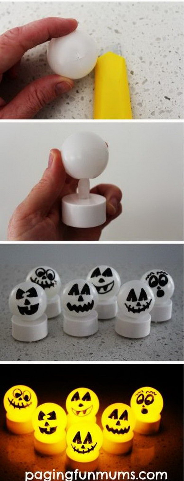 42 Festive Creative DIY Halloween Light Ideas