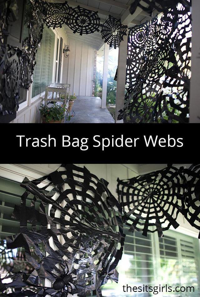 25 Awesome DIY Halloween Decorations With Trash Bags