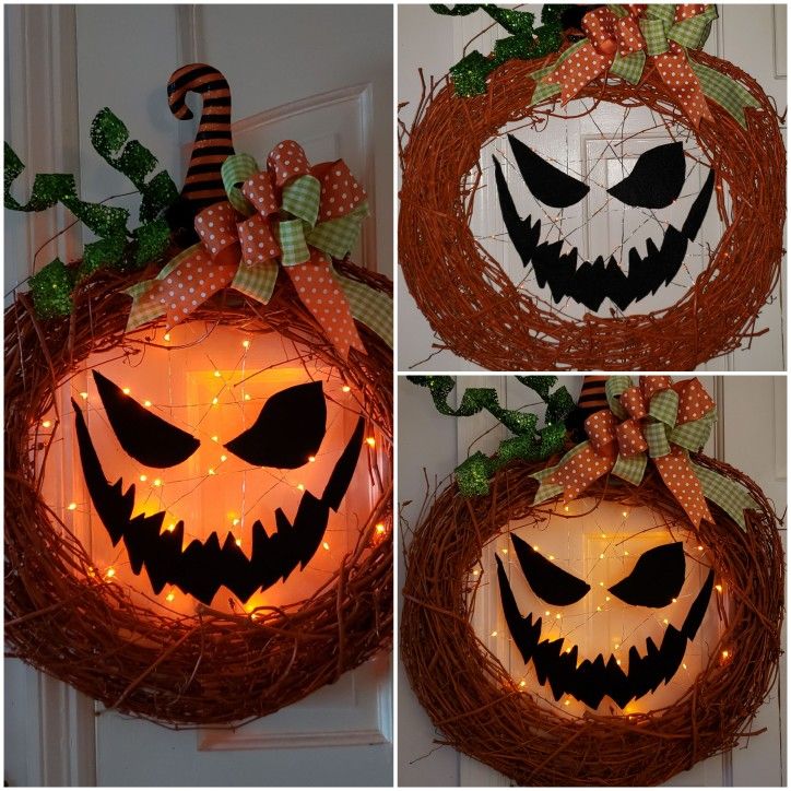 37 Spooky DIY Halloween Wreaths For Your Front Door