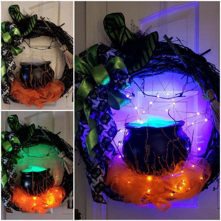 37 Spooky DIY Halloween Wreaths For Your Front Door