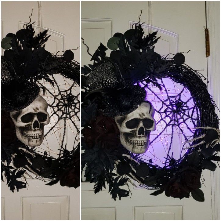 37 Spooky DIY Halloween Wreaths For Your Front Door