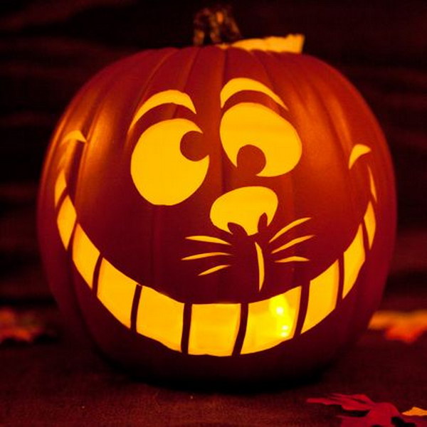 Cheshire Cat Pumpkin