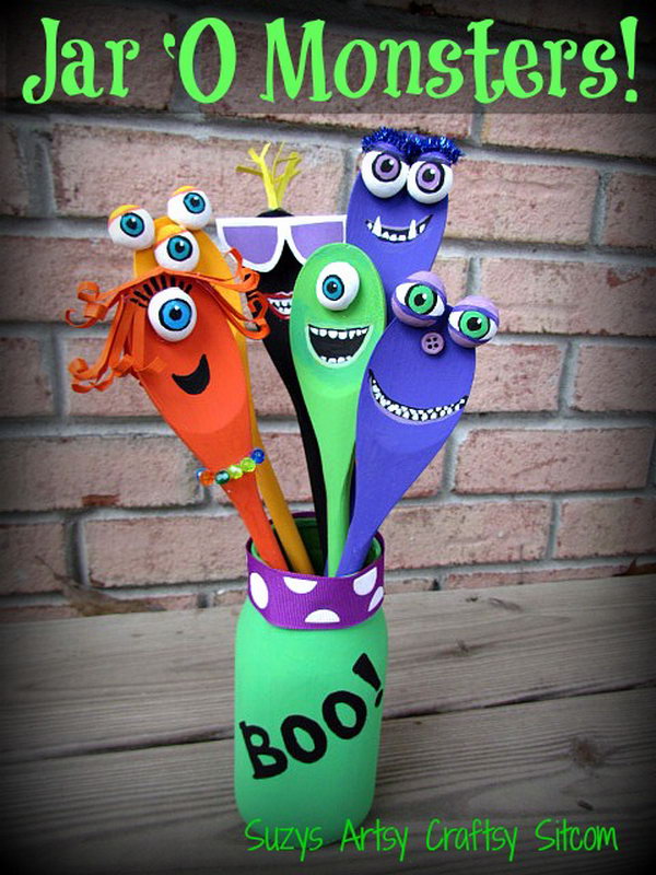 48 Creative DIY Halloween Crafts For Your Kids