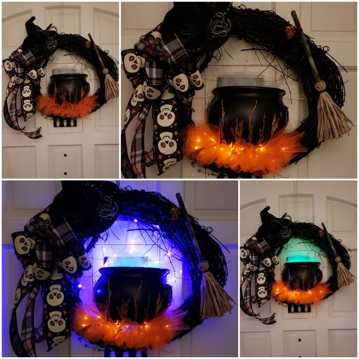 37 Spooky DIY Halloween Wreaths For Your Front Door