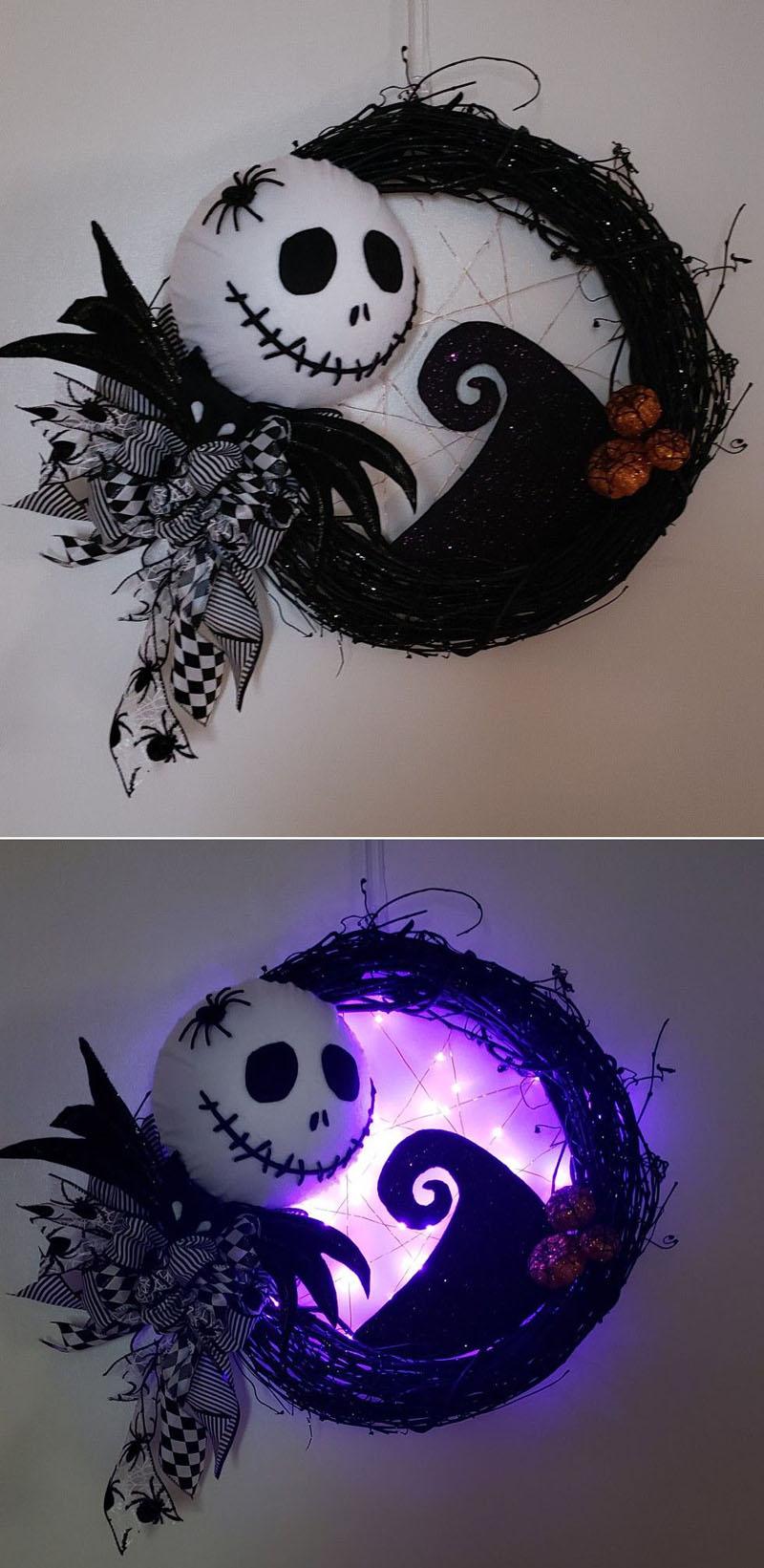 37 Spooky DIY Halloween Wreaths For Your Front Door