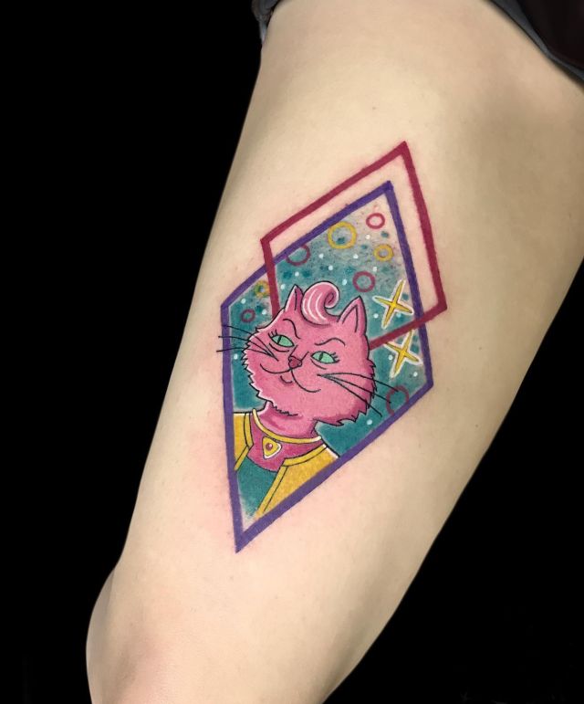 Pretty Princess Carolyn Tattoo on Arm