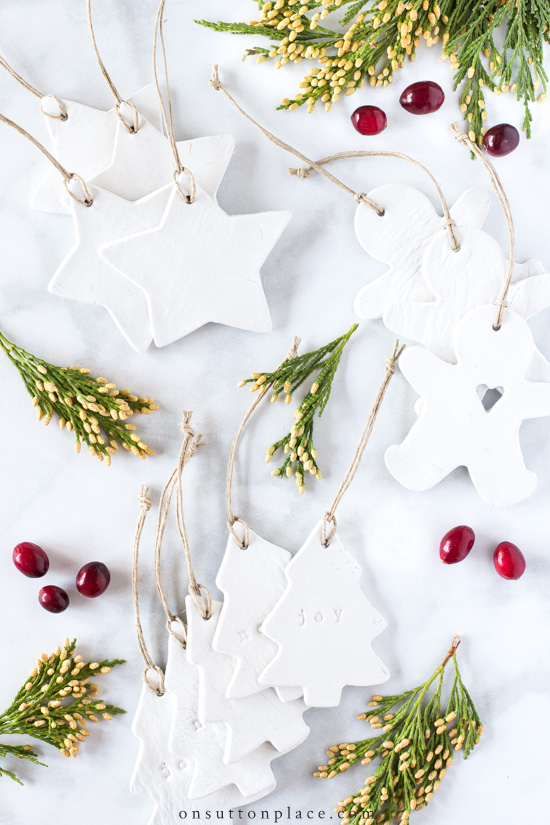 35 Creative DIY Clay Christmas Ornaments for Your Inspiration