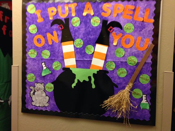 30 Clever Halloween Bulletin Boards Ideas