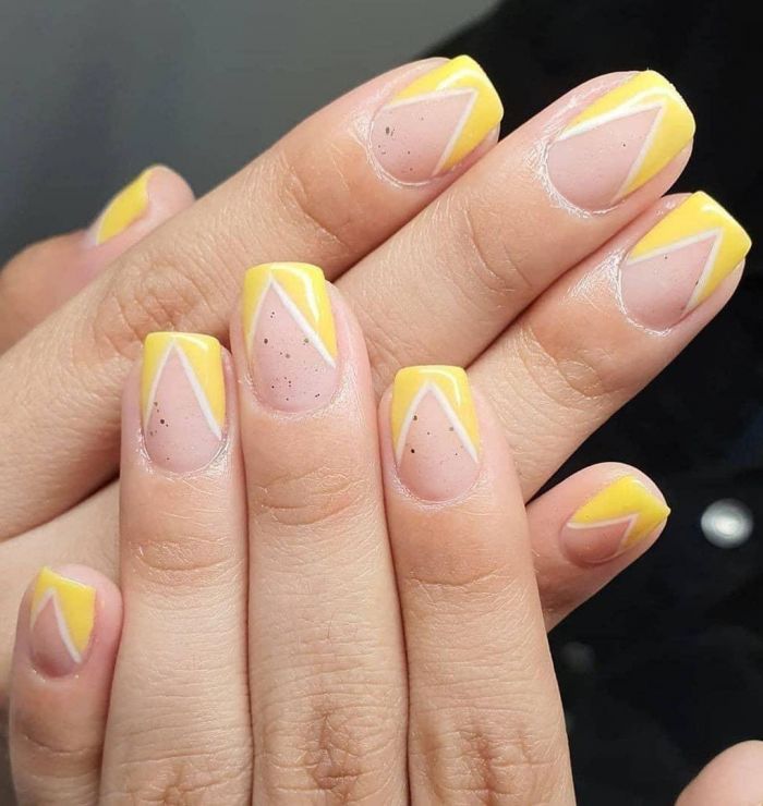 10 Pretty Negative Space Nail Art Designs You Will Love