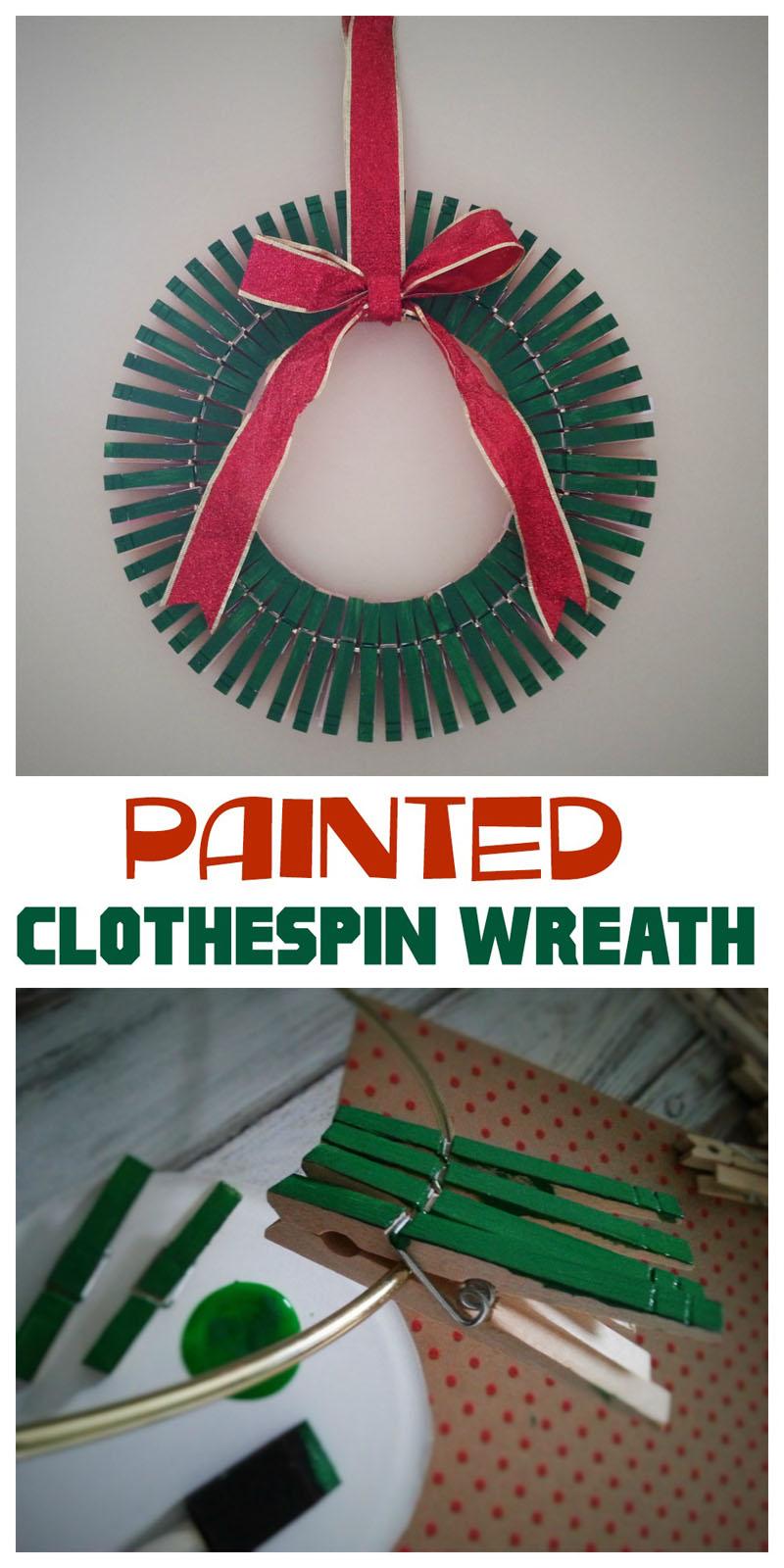 36 Creative Christmas Clothes Pin Crafts and Ideas