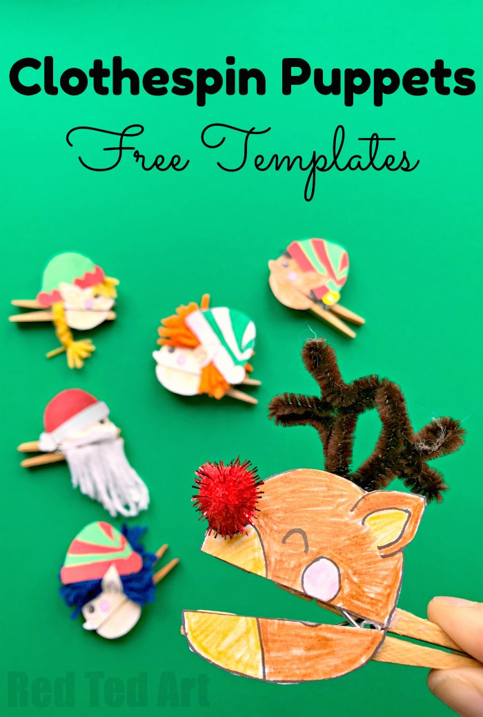 36 Creative Christmas Clothes Pin Crafts and Ideas