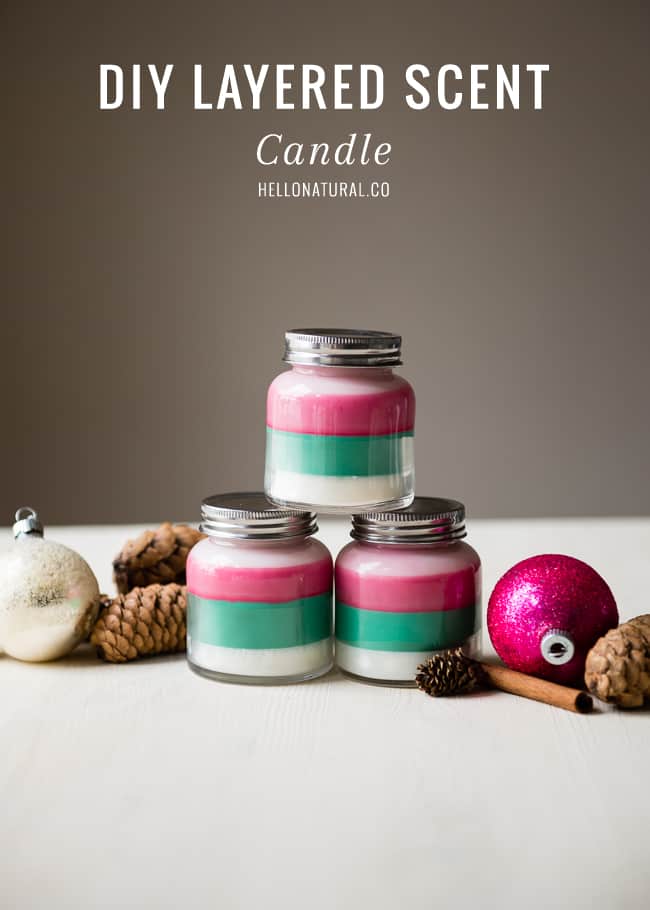 25 Creative DIY Christmas Scented Candles to Give A Holiday Feeling