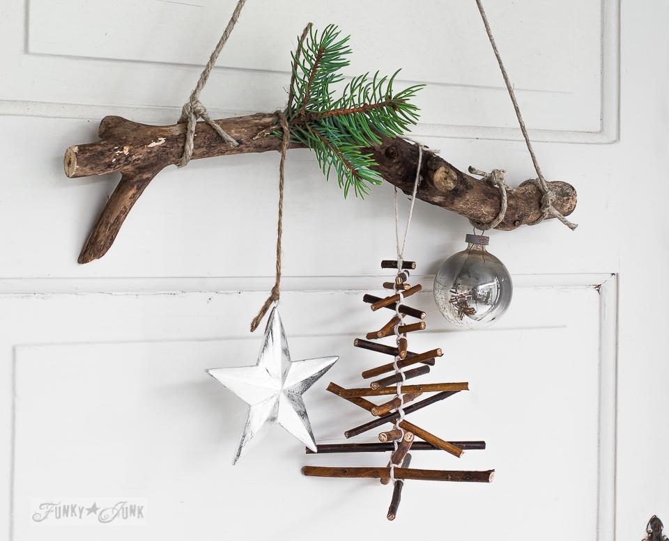 31 DIY Rustic Twig Crafts for Christmas