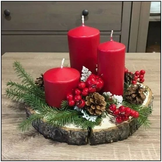 40 Pretty Christmas Table Centerpieces Decoration Ideas