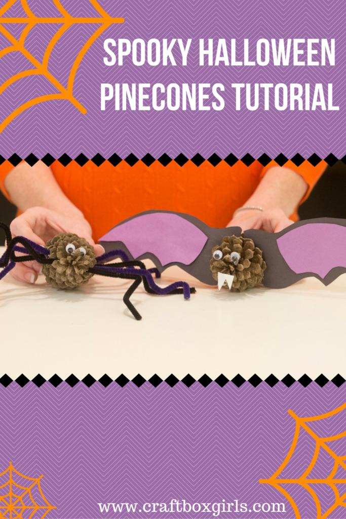 20 Cool DIY Pine Cone Crafts for Halloween