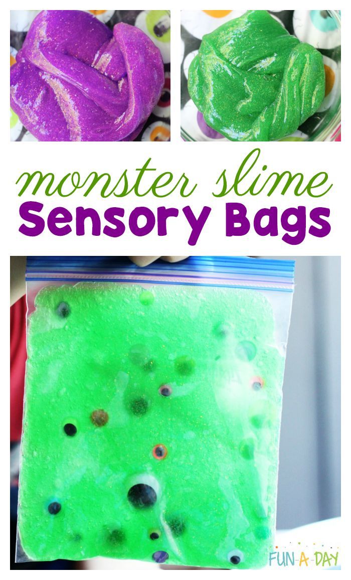 20 Easy DIY Halloween Sensory Bags For Toddlers