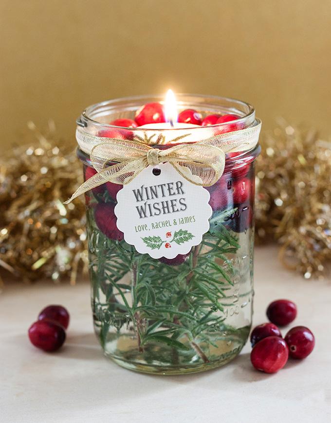 25 Creative DIY Christmas Scented Candles to Give A Holiday Feeling