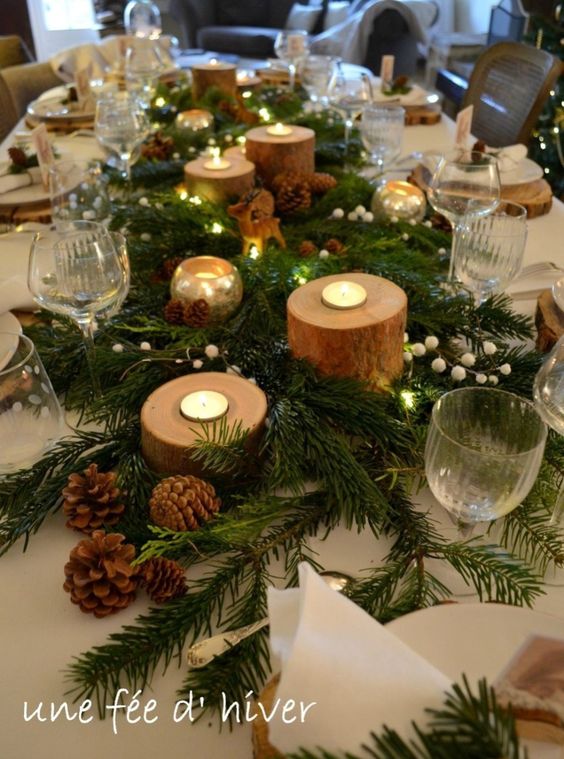 40 Pretty Christmas Table Centerpieces Decoration Ideas