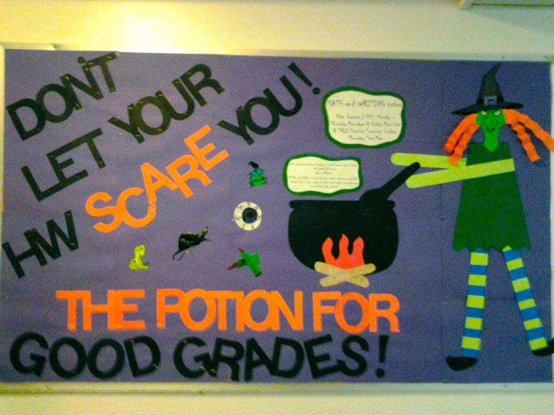 30 Clever Halloween Bulletin Boards Ideas