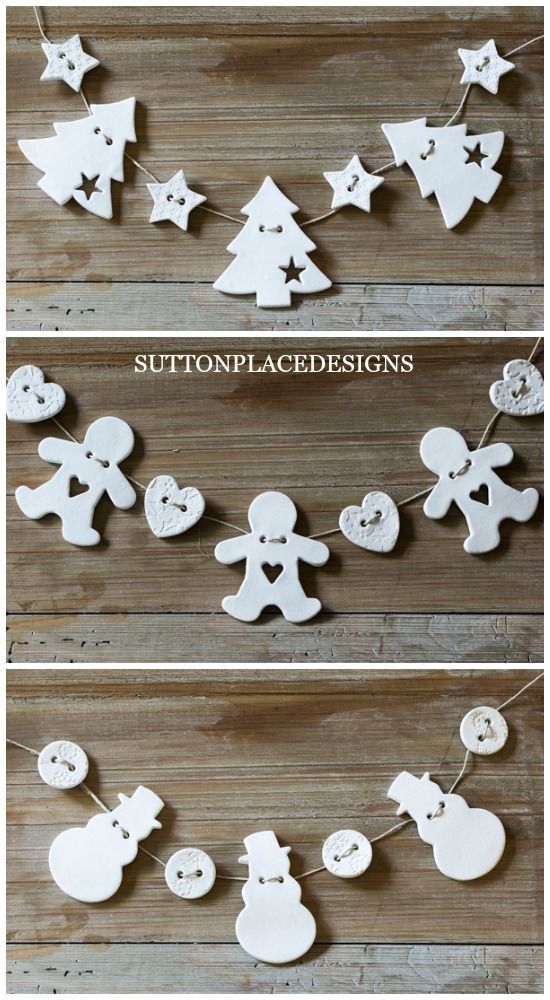 35 Creative DIY Clay Christmas Ornaments for Your Inspiration