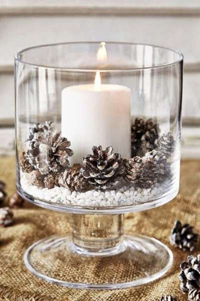 40 Pretty Christmas Table Centerpieces Decoration Ideas