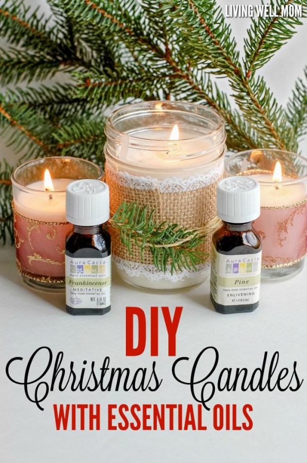 25 Creative DIY Christmas Scented Candles to Give A Holiday Feeling