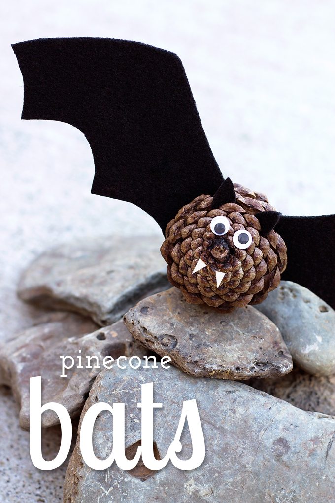 20 Cool DIY Pine Cone Crafts for Halloween