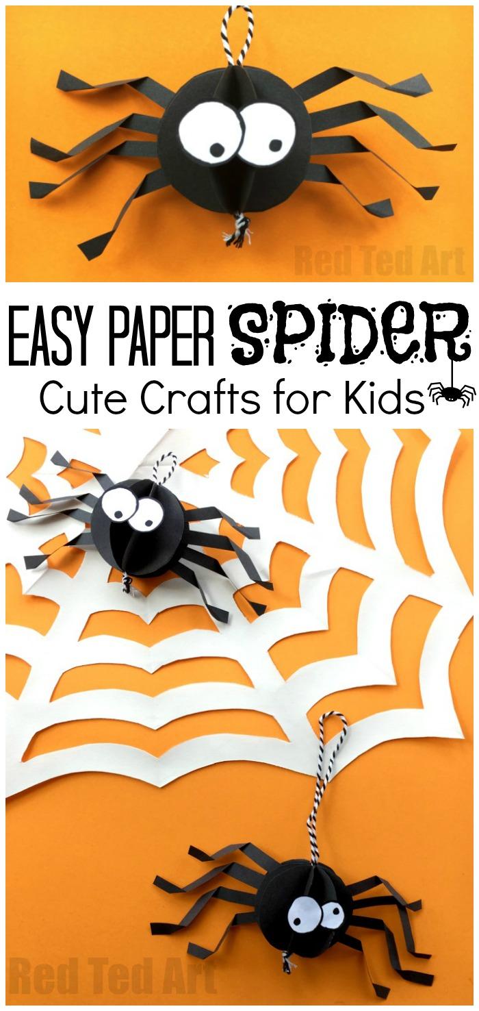 20 Easy and Fun Halloween Paper Crafts For Kids