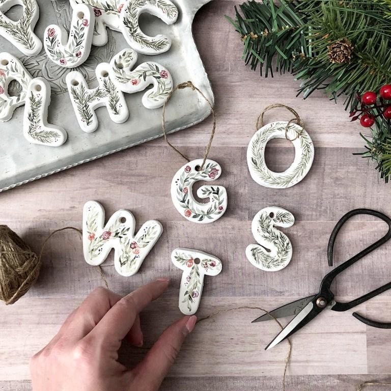 35 Creative DIY Clay Christmas Ornaments for Your Inspiration