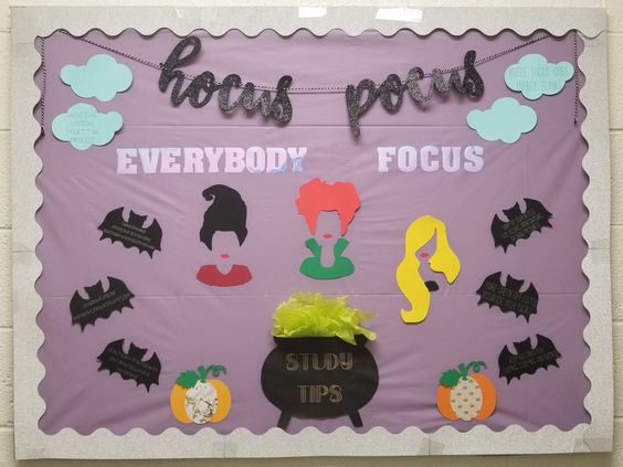 30 Clever Halloween Bulletin Boards Ideas