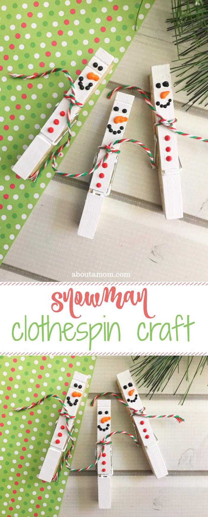 36 Creative Christmas Clothes Pin Crafts and Ideas