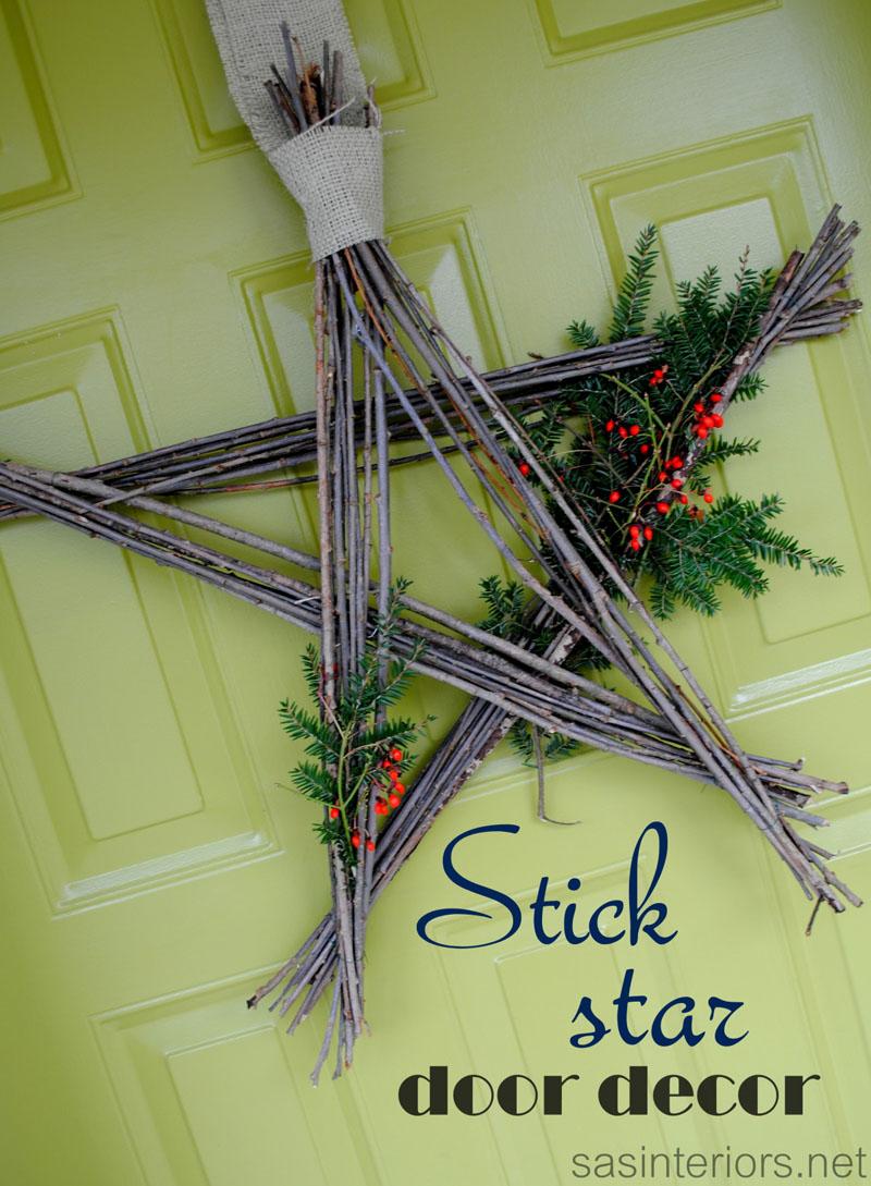 31 DIY Rustic Twig Crafts for Christmas