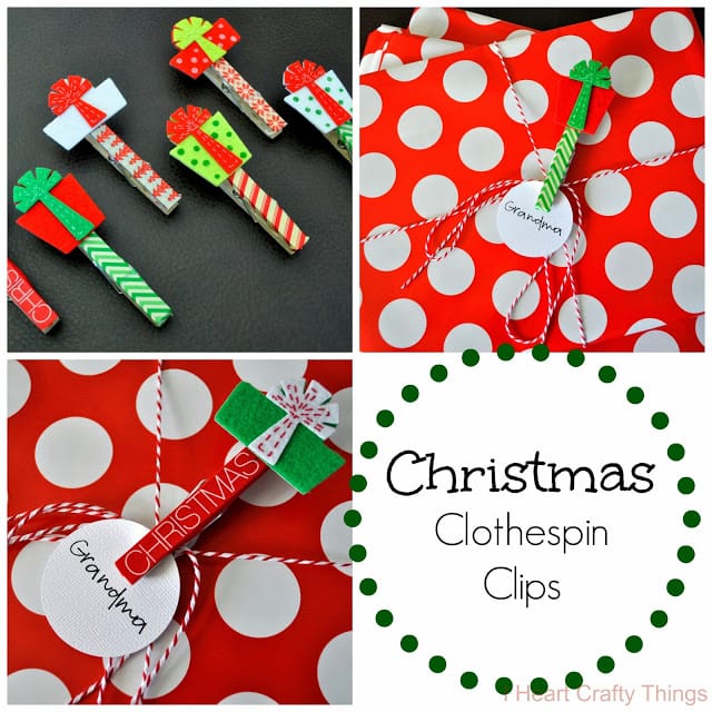 36 Creative Christmas Clothes Pin Crafts and Ideas