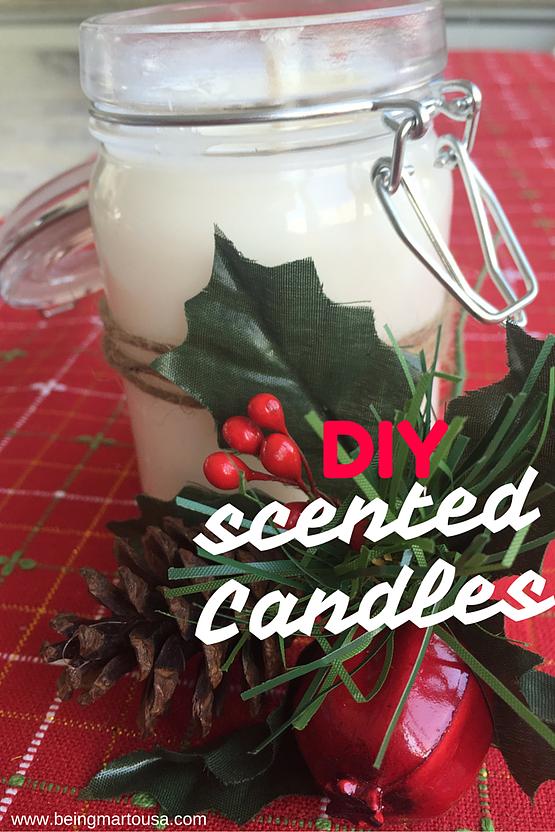 25 Creative DIY Christmas Scented Candles to Give A Holiday Feeling