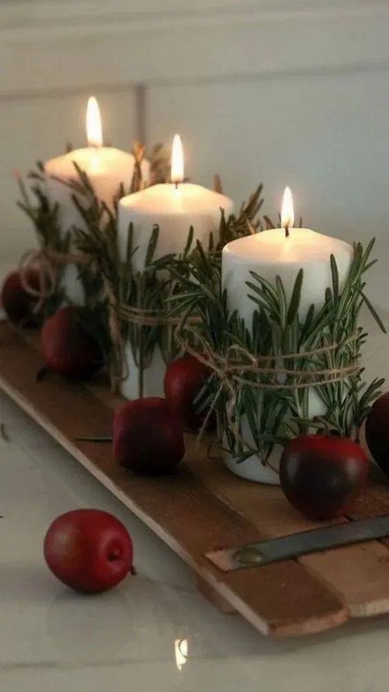 40 Pretty Christmas Table Centerpieces Decoration Ideas